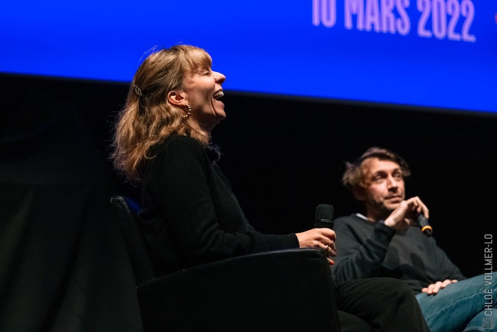 Sophie Rosemont pendant la table ronde du Pop Women Festival 2022 par Chloé Vollmer-Lo