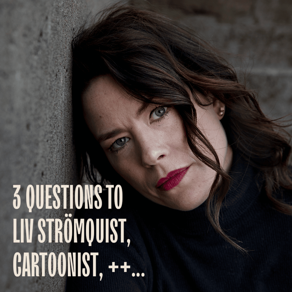 3 questions à Liv Strömquist sur le compte Instagram du Pop Women Festival
