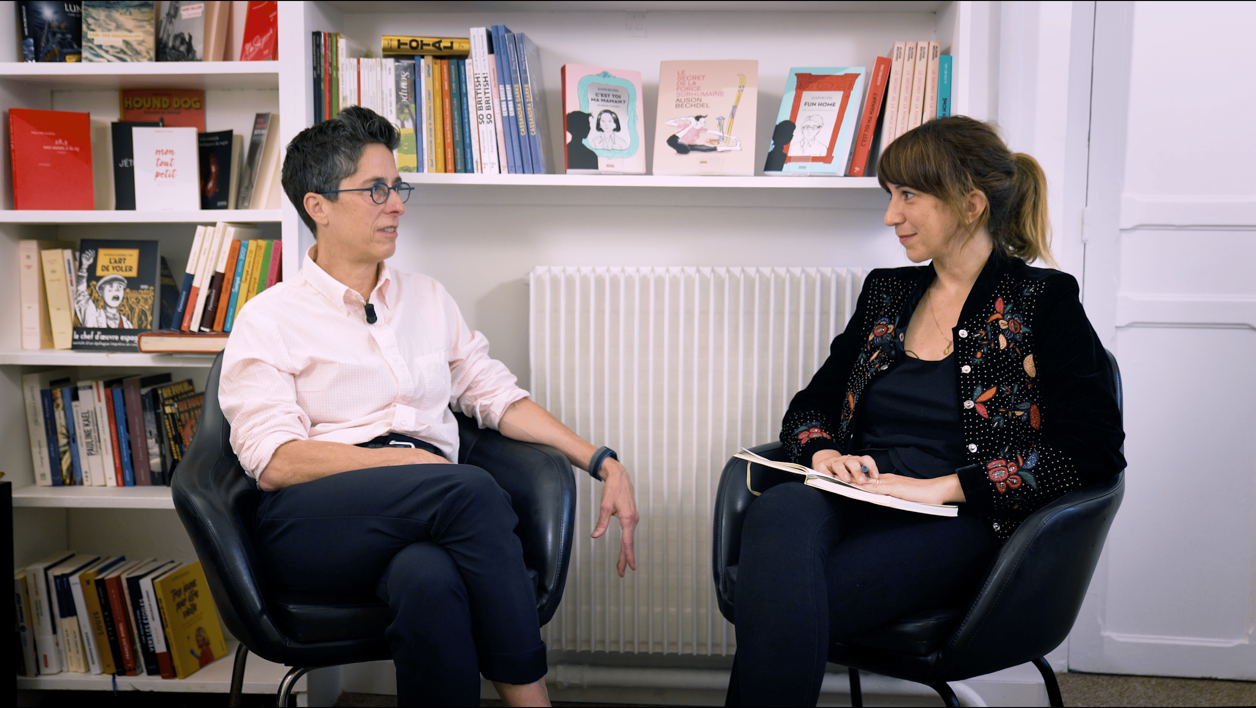 Interview de Alison Bechdel par Pénélope Bagieu pour le Pop Women Festival