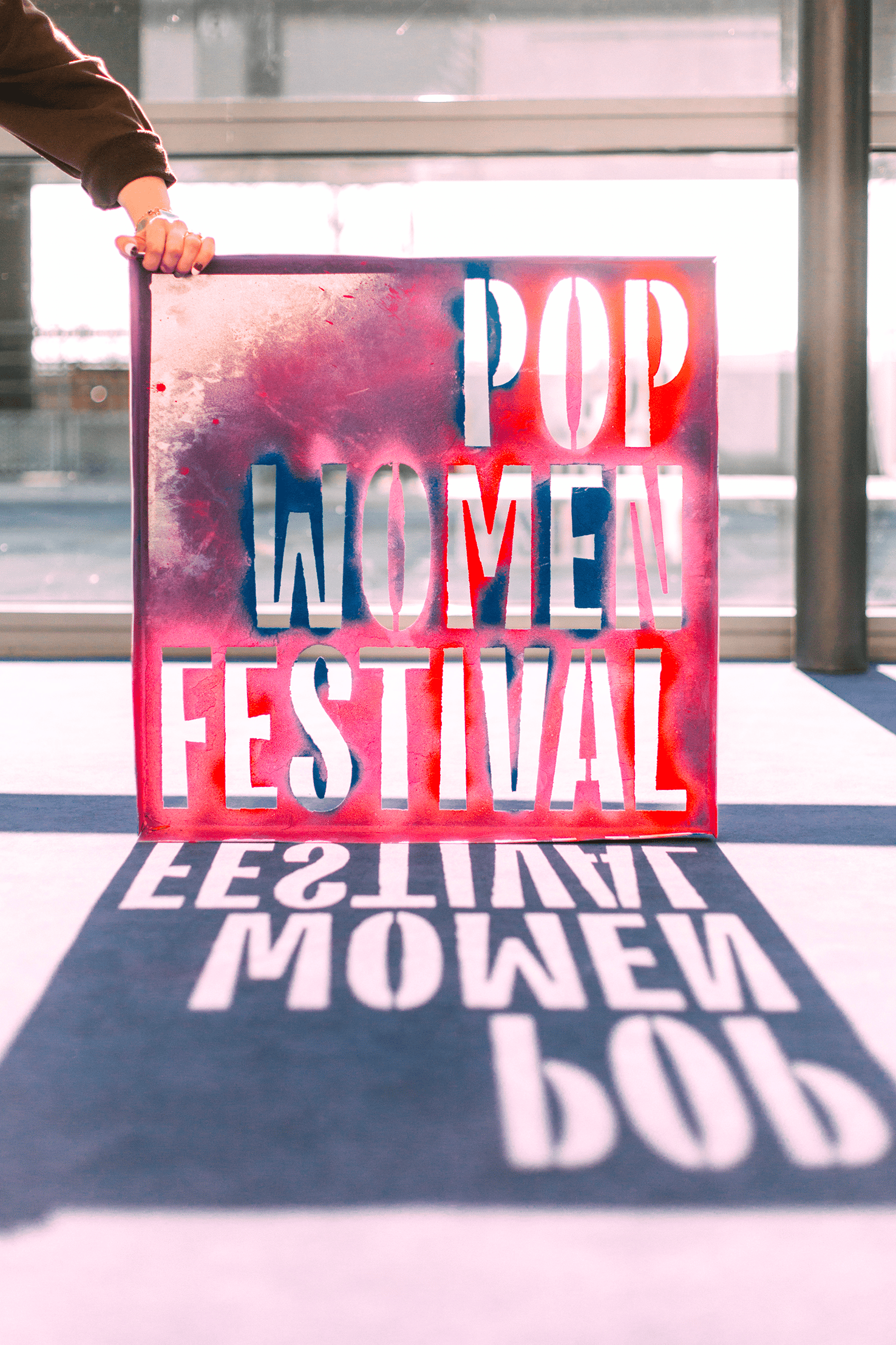 Logo du Pop Women Festival par (c) Chloé Vollmer-lo