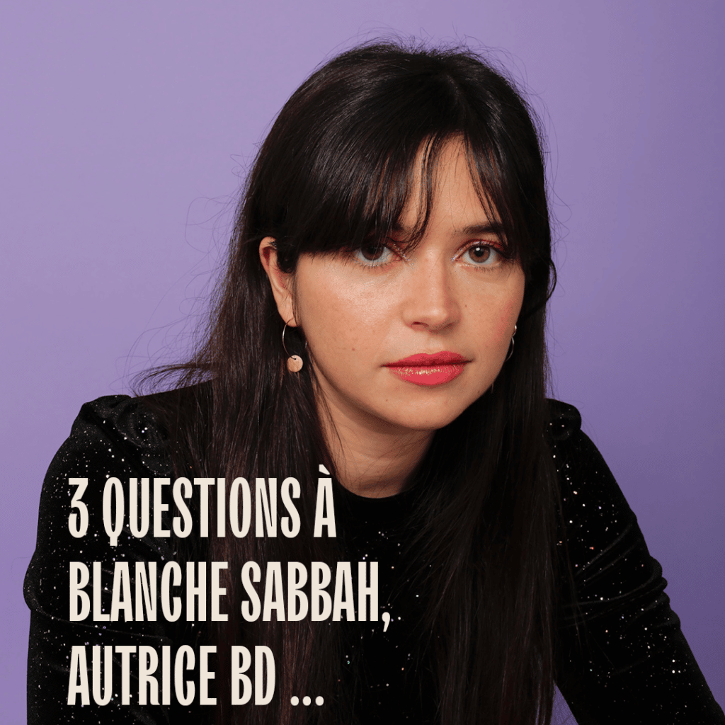 Blanche Sabbah répond aux 3 questions à du Pop Women Festival