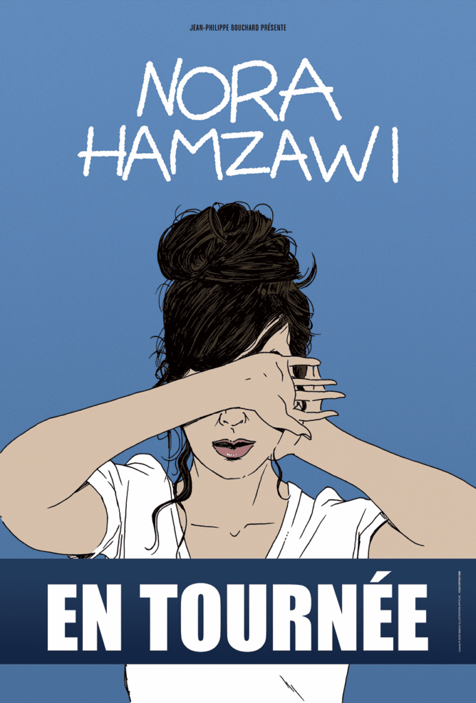 Affiche de la tournée de Nora Hamzawi