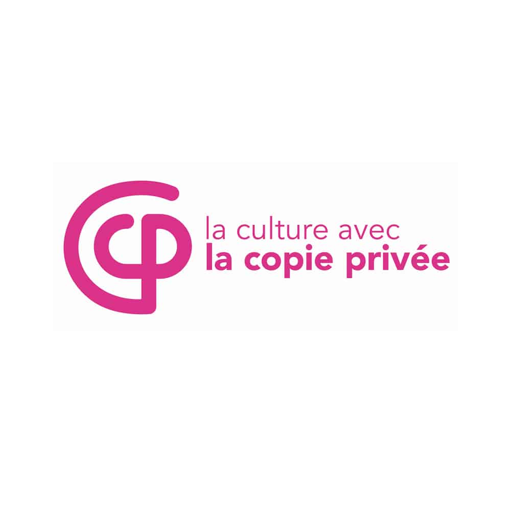Logo de la culture avec la copie privée partenaires du Pop Women Festival
