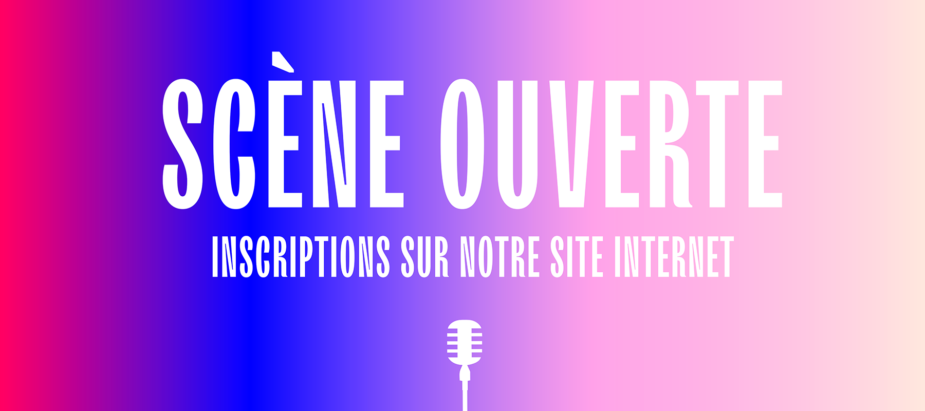 Visuel du Pop Women Festival pour la scène ouverte