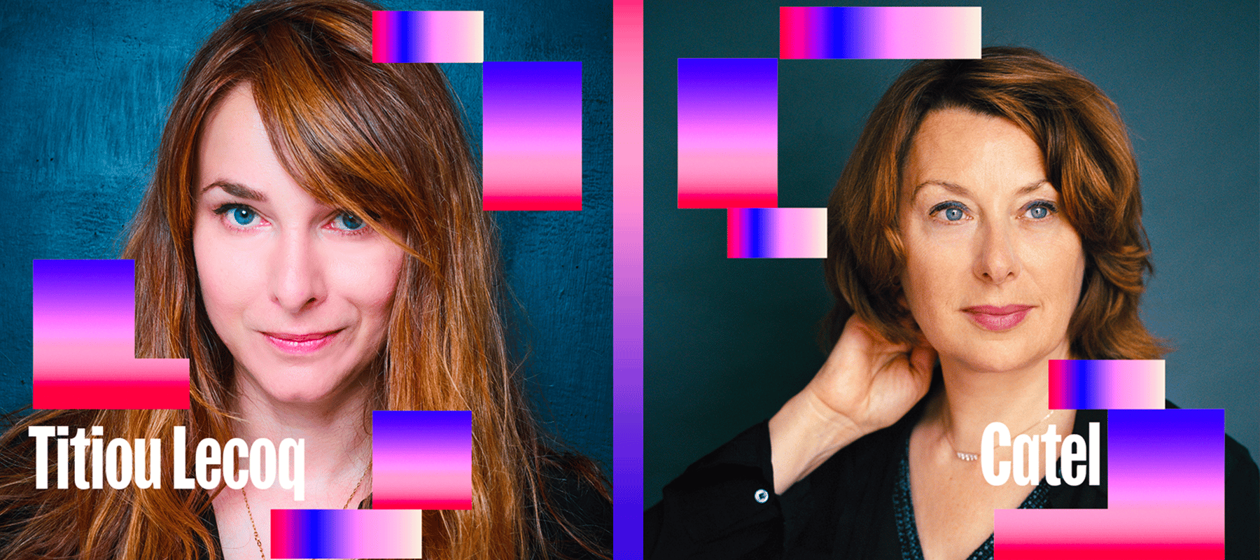 Template du Pop Women Festival de Titiou Lecoq et Catel