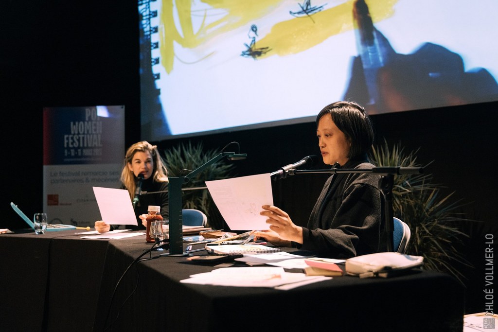 Marie-Sophie Ferdane et Aurélia Aurita au Pop Women Festival