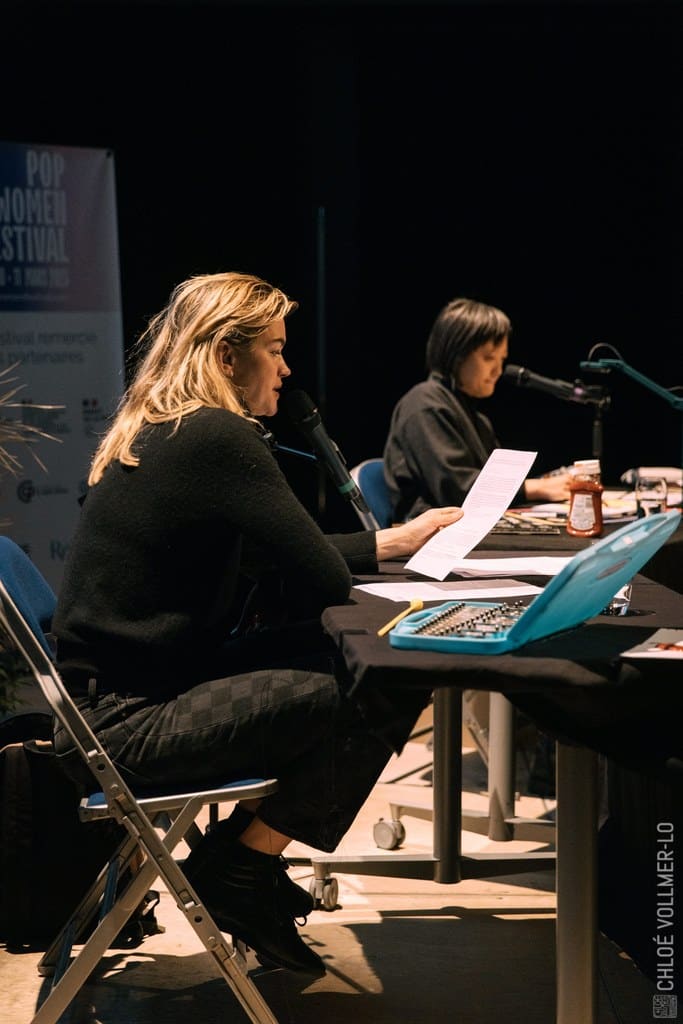 Marie-Sophie Ferdane et Aurélia Aurita au Pop Women Festival