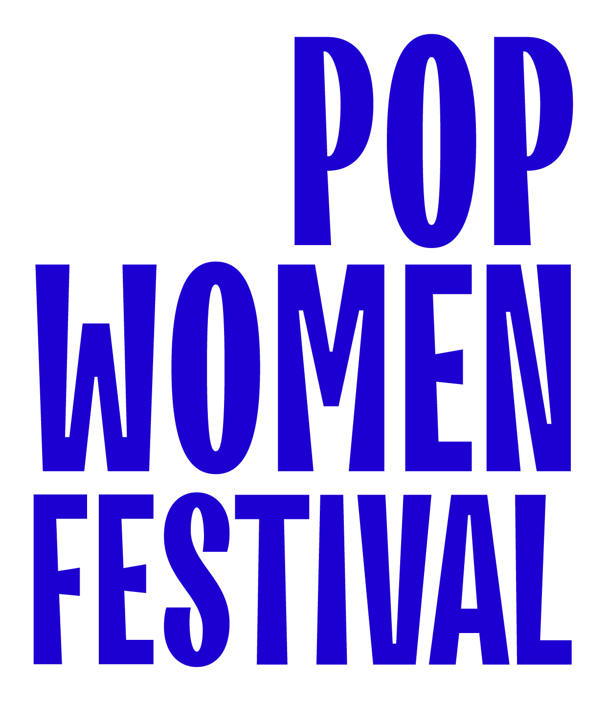 Nouveau logo Pop Women Festival