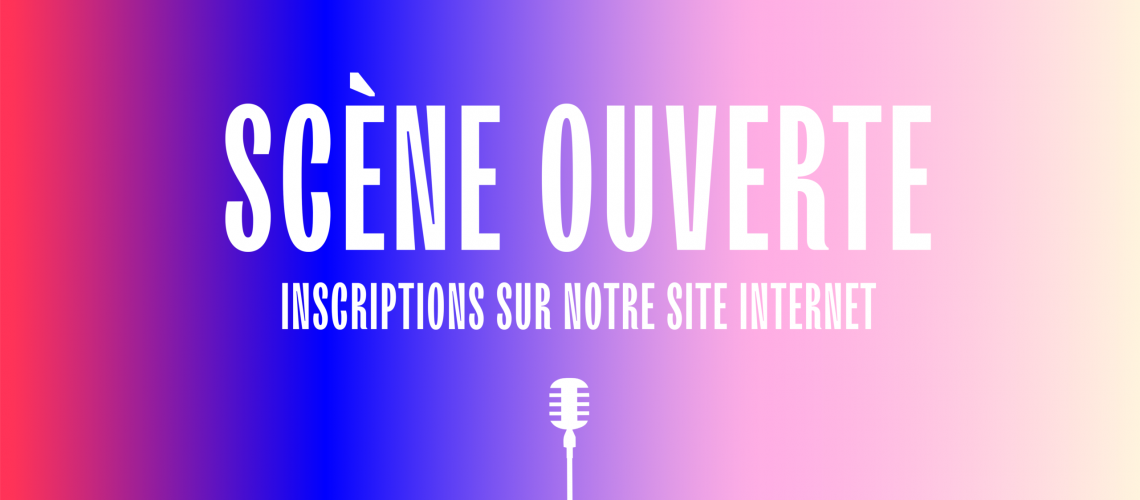 Visuel du Pop Women Festival pour la scène ouverte