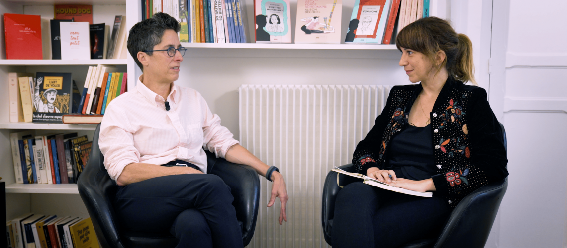 Interview de Alison Bechdel par Pénélope Bagieu pour le Pop Women Festival